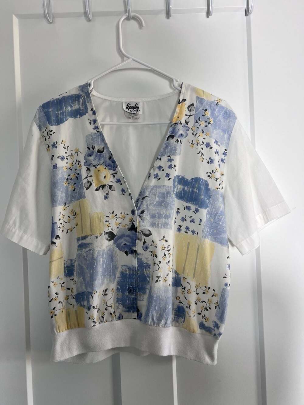 Anthropologie Printed Surf Shirt M (8-10)